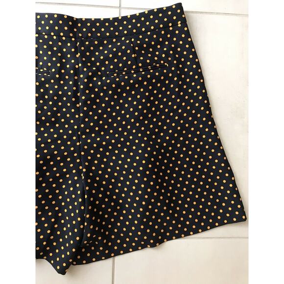 Ann Taylor High Waist Pleated Polka Dots Shorts - Picture 10 of 11
